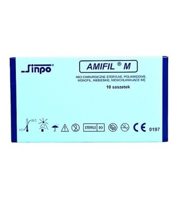 Chirurgické nitě Amifil M / 10 ks.