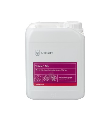 Velodes® Silk 5l - Liquid for hygienic and surgical hand disinfection