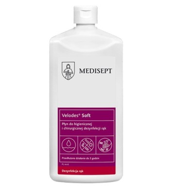 Velodes® Soft 500 ml - Liquid for disinfecting and disinfecting hands
