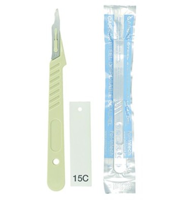 Disposable scalpel No. 15C...