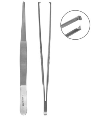 Surgical tweezers 18cm