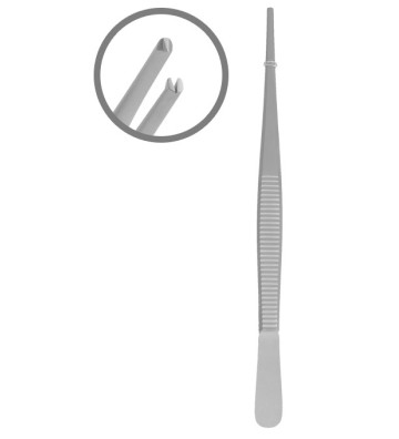Surgical tweezers 18cm PR-166
