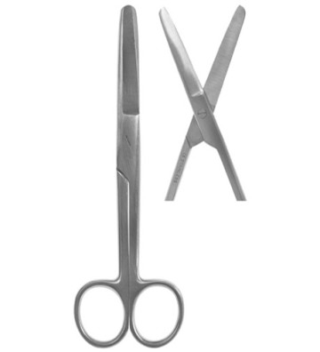 Nożyczki chirurgiczne 14cm T/T