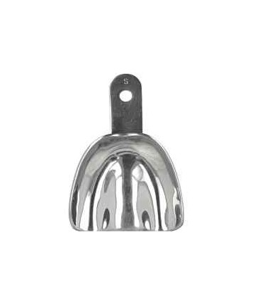 Steel impression tray with...