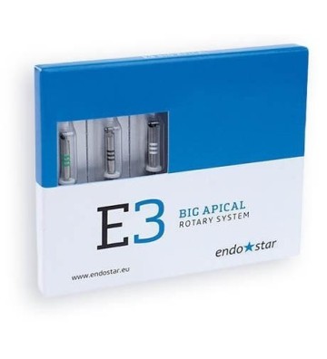 Endostar E3 Big Apical Rotary System / zestaw 3 szt.