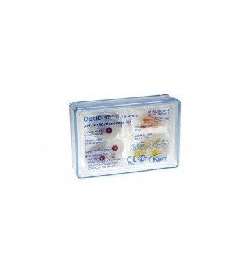 OptiDisc Mini Kit 12,6 mm / 120 pièces + support 2 pièces